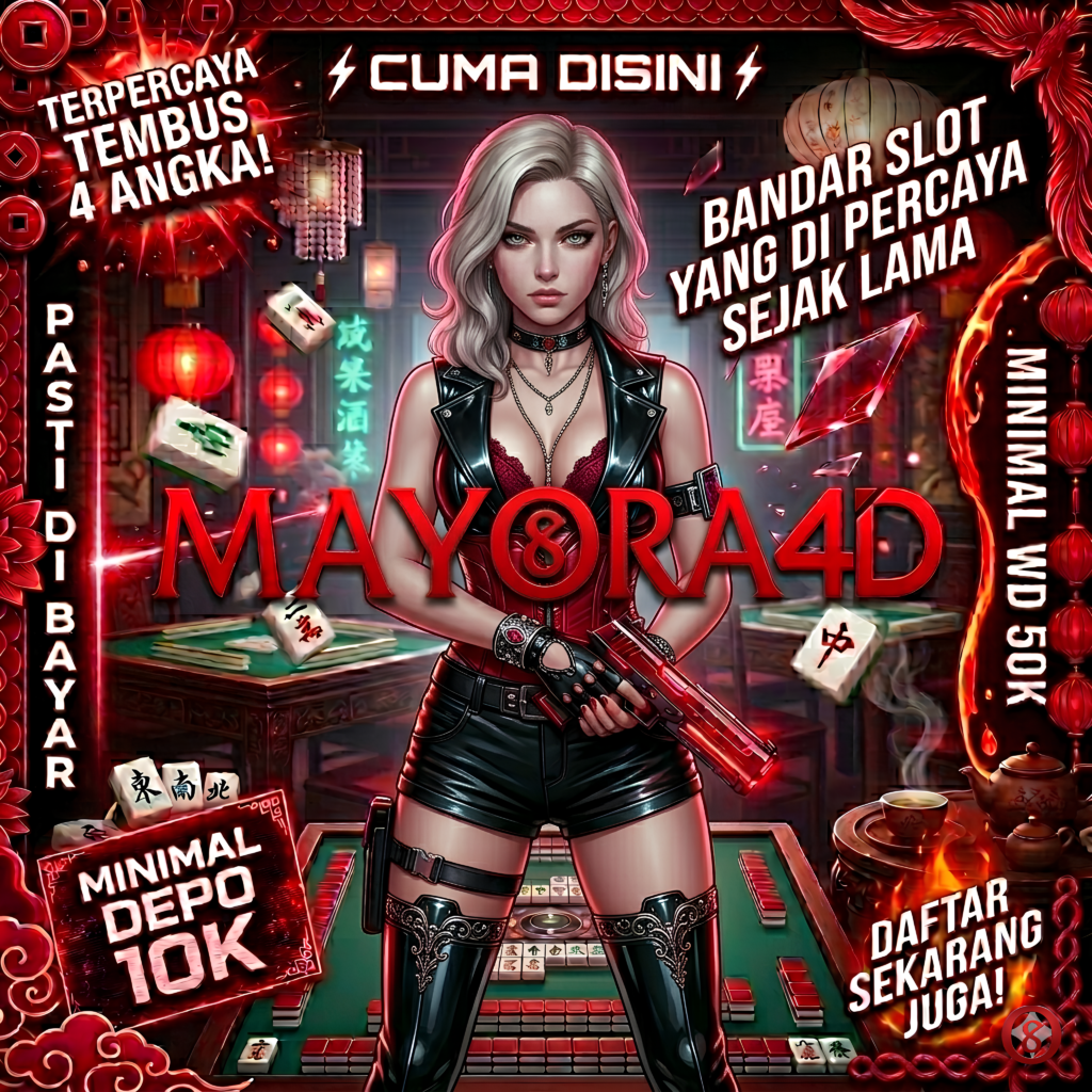 MAYORA4D: Portal Hiburan Online Premium dan Terpercaya dengan Peluang Kemenangan Optimal