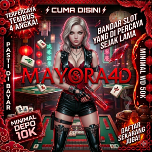MAYORA4D: Portal Hiburan Online Premium dan Terpercaya dengan Peluang Kemenangan Optimal